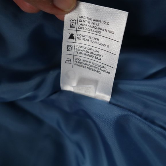 NWT women The American outdoorsman Blue soft puffer jacket XL - Picture 10 of 16